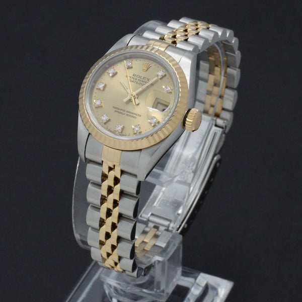 Rolex Lady-Datejust 69173 - 1994 - Rolex horloge - Rolex kopen - Rolex dames horloge - Trophies Watches