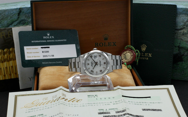 Rolex Oyster Perpetual Date 15200 - 1998 - Rolex horloge - Rolex kopen - Rolex heren horloge - Trophies Watches