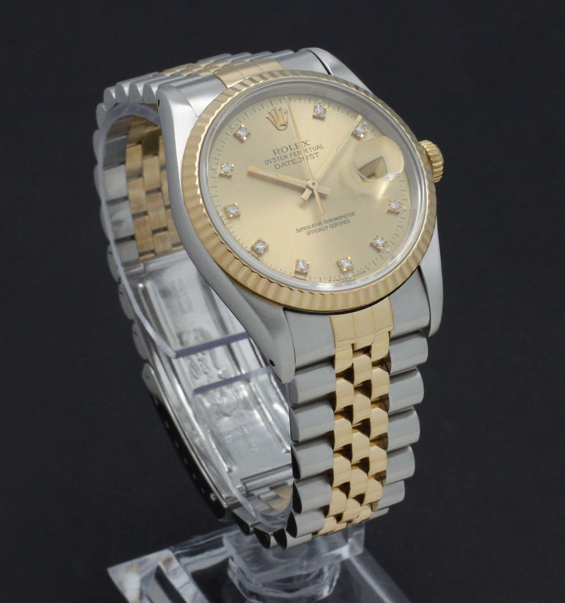 Rolex Datejust 16233G - 1990 - Rolex horloge - Rolex kopen - Rolex heren horloge - Trophies Watches