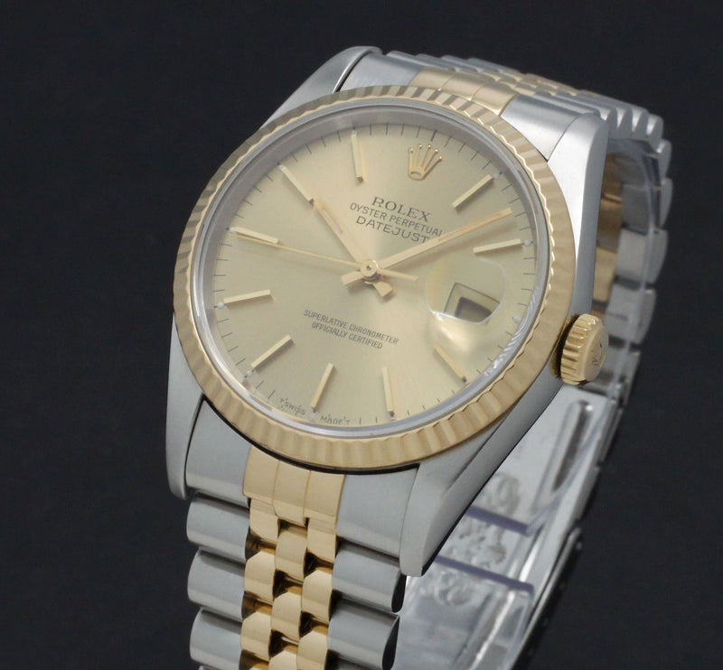 Rolex Datejust 16233 - 1994 - Rolex horloge - Rolex kopen - Rolex heren horloge - Trophies Watches