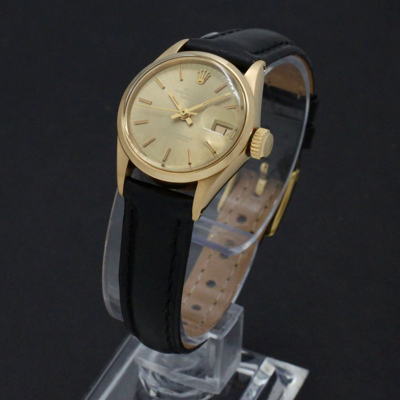 Rolex Oyster Perpetual Lady Date 6516 - 1971 - Rolex horloge - Rolex kopen - Rolex dames horloge - Trophies Watches