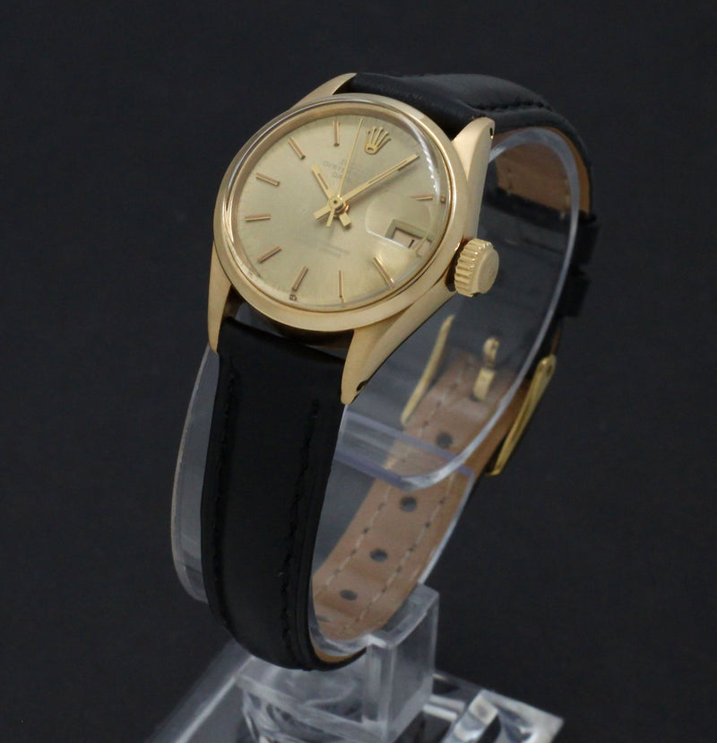 Rolex Oyster Perpetual Lady Date 6516 - 1971 - Rolex horloge - Rolex kopen - Rolex dames horloge - Trophies Watches