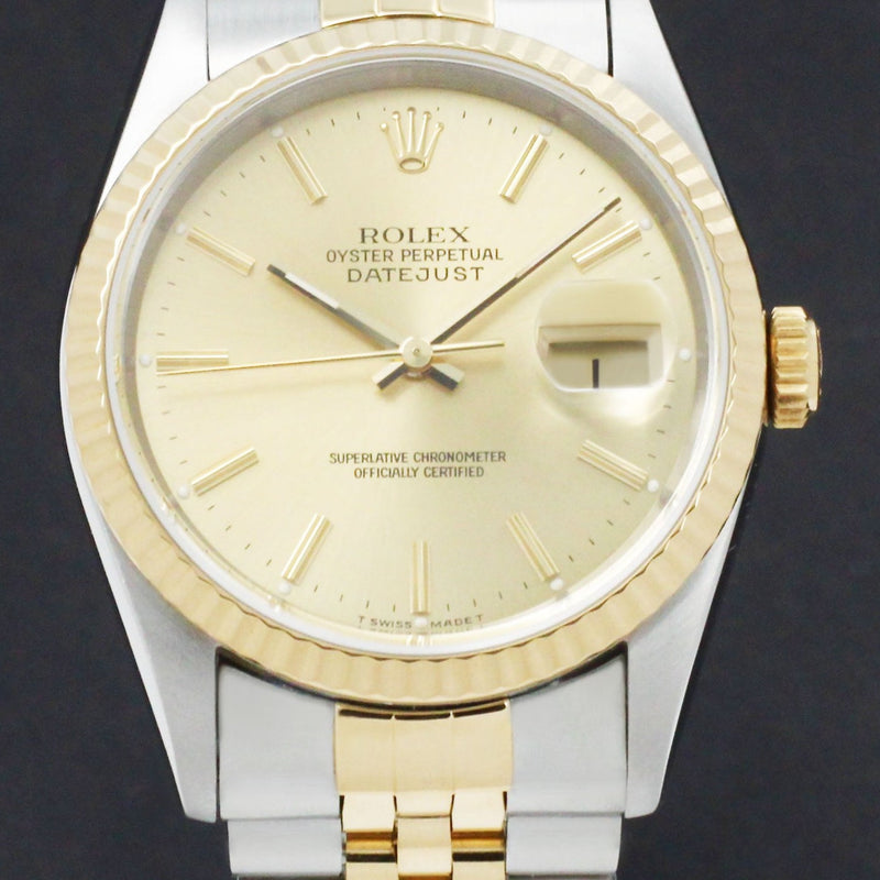 Rolex Datejust 16233 - 1994 - Rolex horloge - Rolex kopen - Rolex heren horloge - Trophies Watches