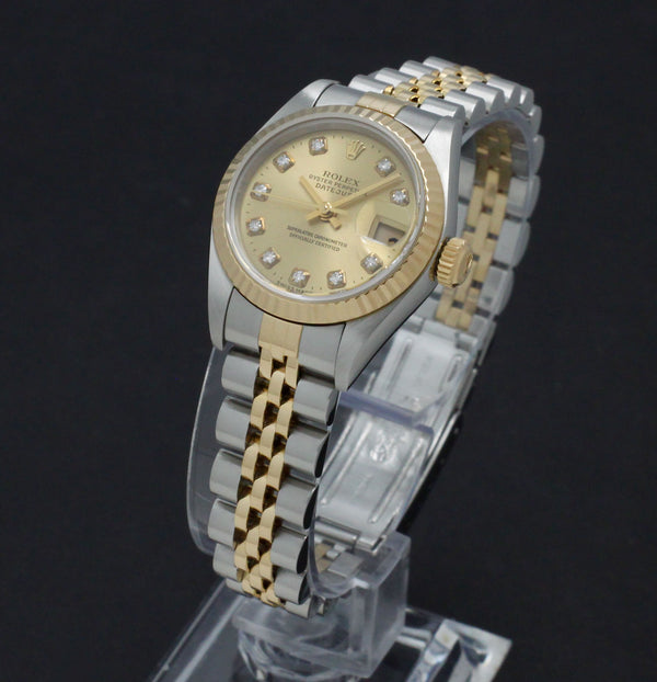 Rolex Lady-Datejust 79173G - 2000 - Rolex horloge - Rolex kopen - Rolex dames horloge - Trophies Watches