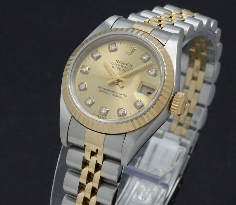 Rolex Lady-Datejust 79173G - 2000 - Rolex horloge - Rolex kopen - Rolex dames horloge - Trophies Watches