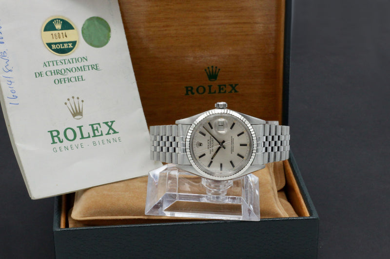 Rolex Datejust 16014 - 1980 - Rolex horloge - Rolex kopen - Rolex heren horloge - Trophies Watches