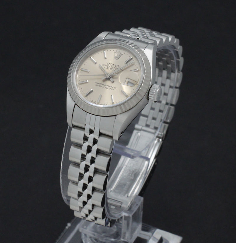 Rolex Oyster Perpetual Lady Datejust 69174 - 1993 - Rolex horloge - Rolex kopen - Rolex dames horloge - Trophies Watches