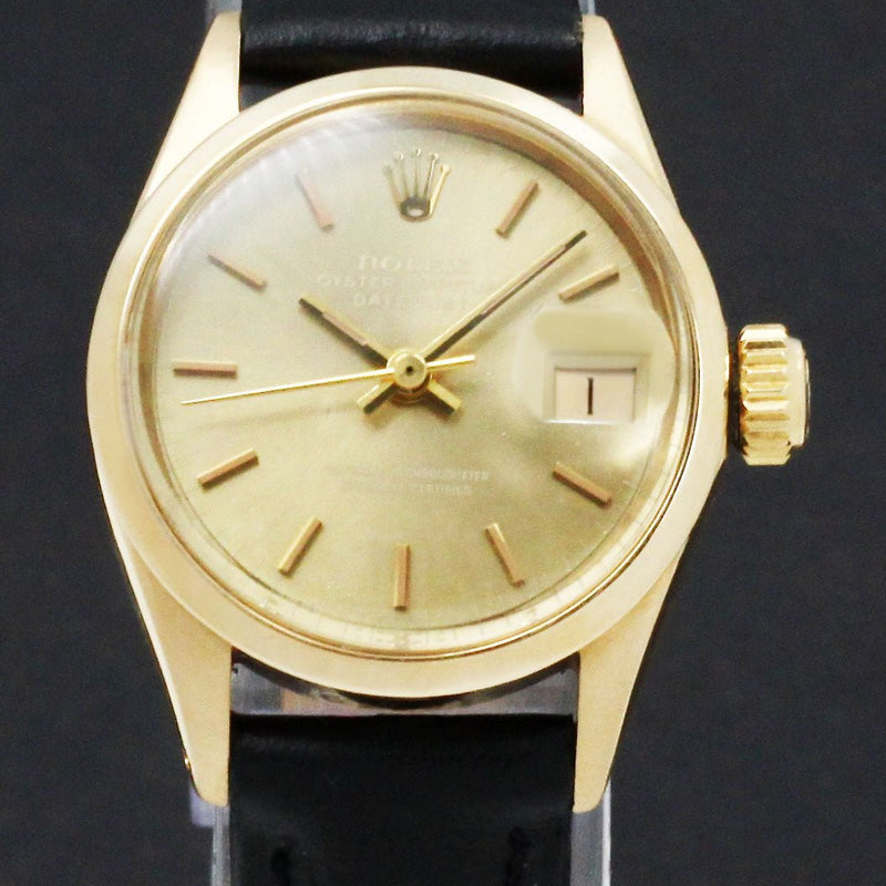 Rolex Oyster Perpetual Lady Date 6516 - 1971 - Rolex horloge - Rolex kopen - Rolex dames horloge - Trophies Watches