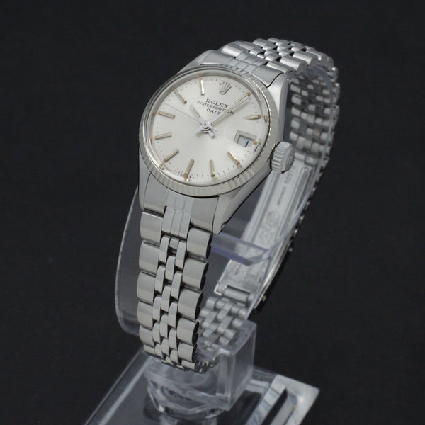 Rolex Oyster Perpetual Lady Date 6517 - 1963 - Rolex horloge - Rolex kopen - Rolex dames horloge - Trophies Watches