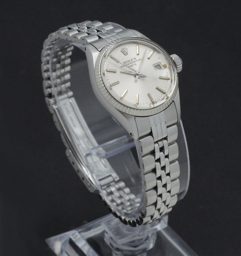 Rolex Oyster Perpetual Lady Date 6517 - 1963 - Rolex horloge - Rolex kopen - Rolex dames horloge - Trophies Watches