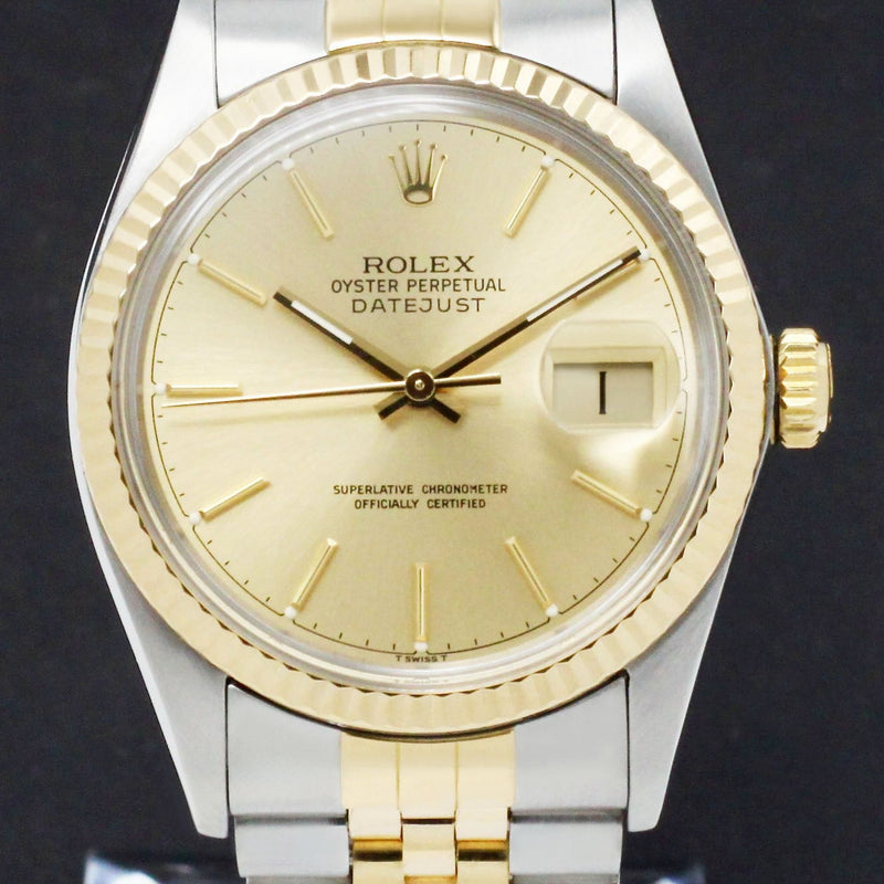 Rolex Datejust 16013 - 1987 - Rolex horloge - Rolex kopen - Rolex heren horloge - Trophies Watches