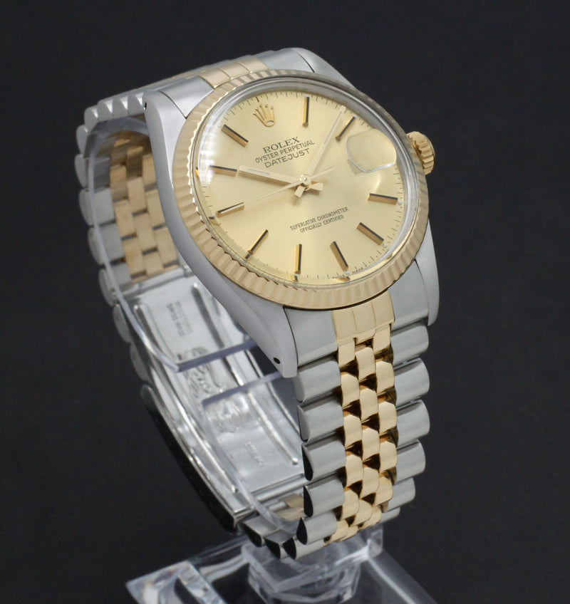 Rolex Datejust 16013 - 1987 - Rolex horloge - Rolex kopen - Rolex heren horloge - Trophies Watches