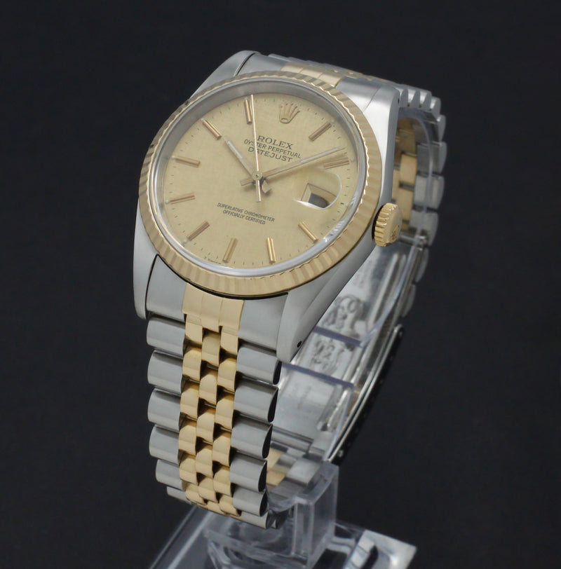 Rolex Datejust 16233 - 1989 - Rolex horloge - Rolex kopen - Rolex heren horloge - Trophies Watches