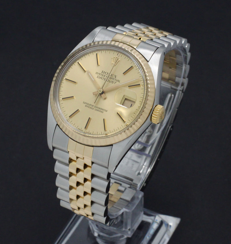 Rolex Datejust 16013 - 1986 - Rolex horloge - Rolex kopen - Rolex heren horloge - Trophies Watches