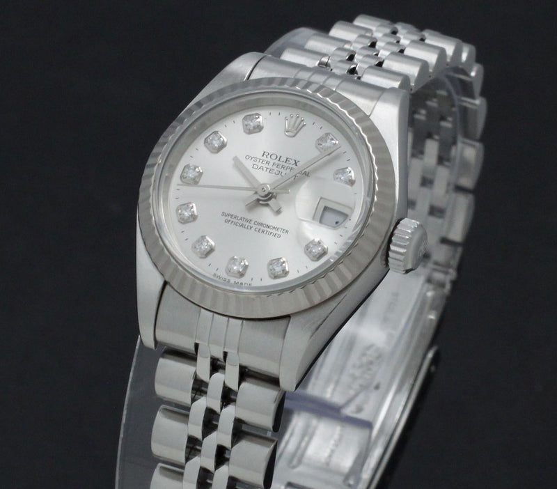 Rolex Oyster Perpetual Lady Datejust 79174G - 2001 - Rolex horloge - Rolex kopen - Rolex dames horloge - Trophies Watche