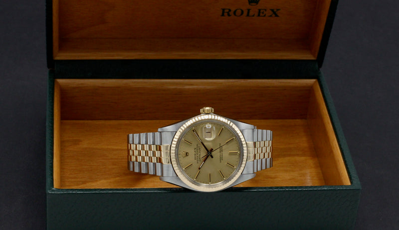 Rolex Datejust 16013 - 1986 - Rolex horloge - Rolex kopen - Rolex heren horloge - Trophies Watches