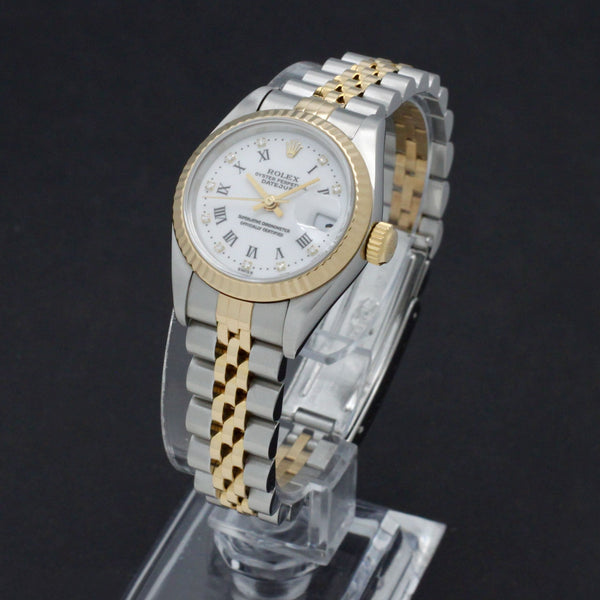 Rolex Lady-Datejust 69173G - 1997 - Rolex horloge - Rolex kopen - Rolex dames horloge - Trophies Watches