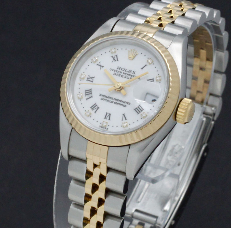 Rolex Lady-Datejust 69173G - 1997 - Rolex horloge - Rolex kopen - Rolex dames horloge - Trophies Watches