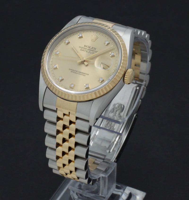 Rolex Datejust 16233G - 1993 - Rolex horloge - Rolex kopen - Rolex heren horloge - Trophies Watches