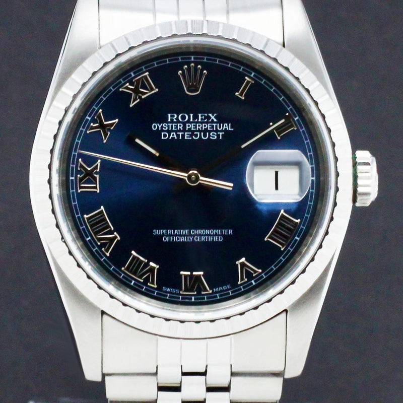 Rolex Datejust 16220 - 1989 - Rolex horloge - Rolex kopen - Rolex heren horloge - Trophies Watches