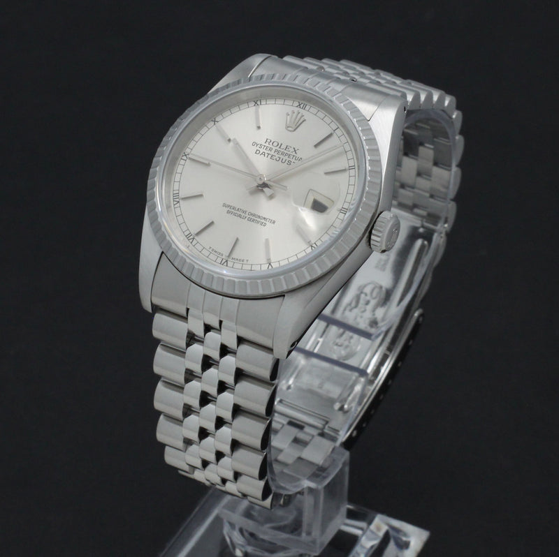 Rolex Datejust 16220 - 1989 - Rolex horloge - Rolex kopen - Rolex heren horloge - Trophies Watches