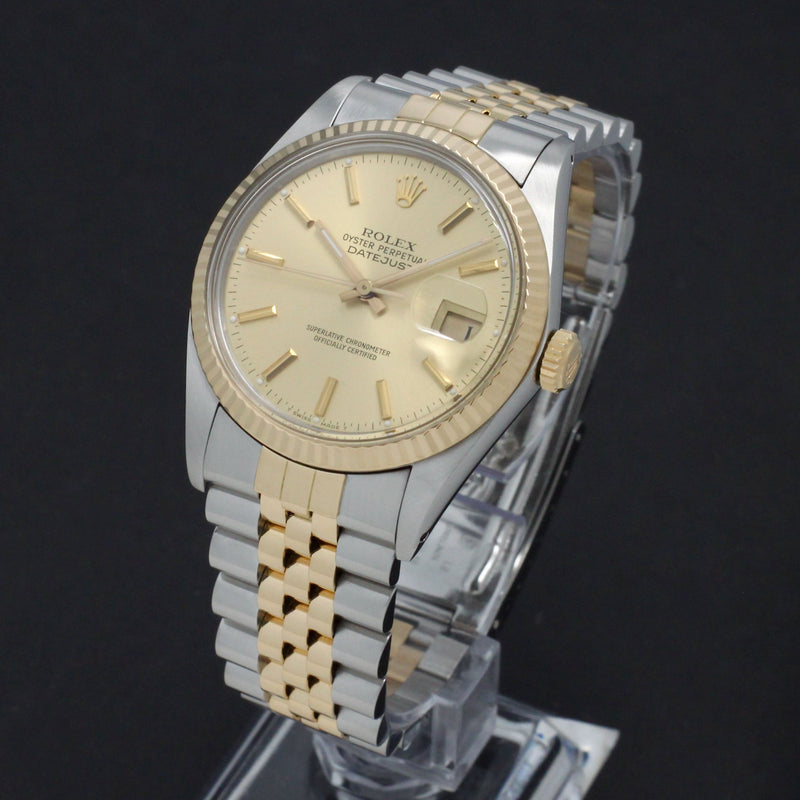 Rolex Datejust 16013 - 1986 - Rolex horloge - Rolex kopen - Rolex heren horloge - Trophies Watches