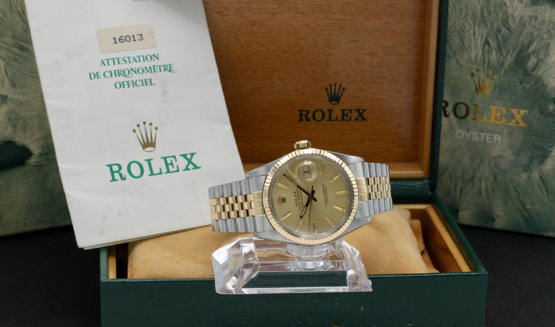 Rolex Datejust 16013 - 1986 - Rolex horloge - Rolex kopen - Rolex heren horloge - Trophies Watches