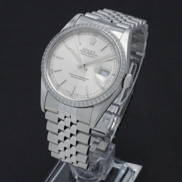 Rolex Datejust 16220 - 1999 - Rolex horloge - Rolex kopen - Rolex heren horloge - Trophies Watches