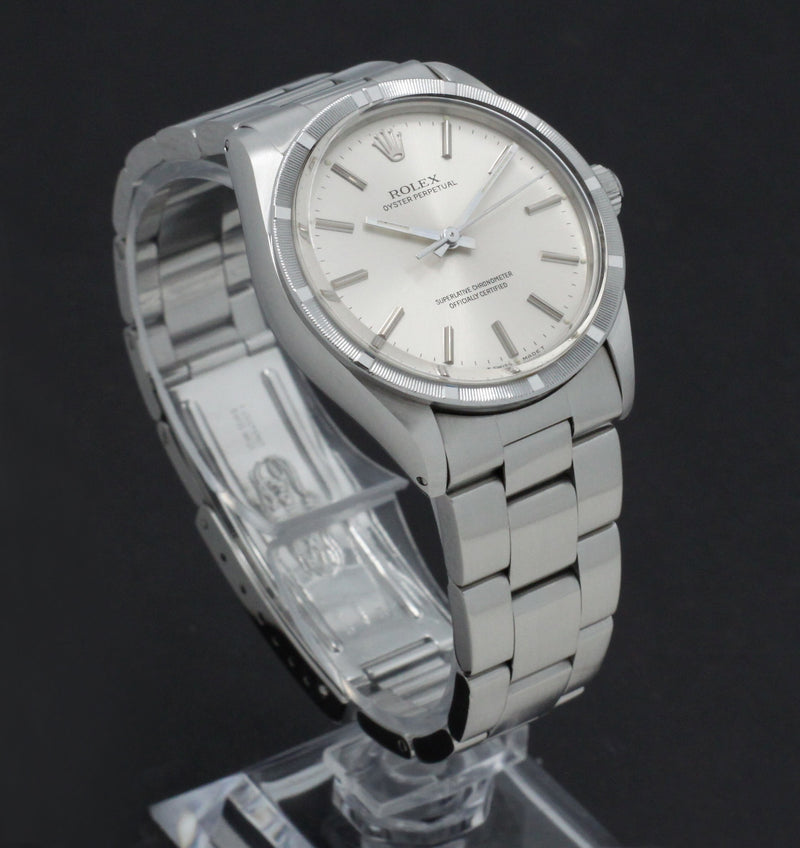 Rolex Oyster Perpetual 34 1007 - 1988 - Rolex horloge - Rolex kopen - Rolex heren horloge - Trophies Watches