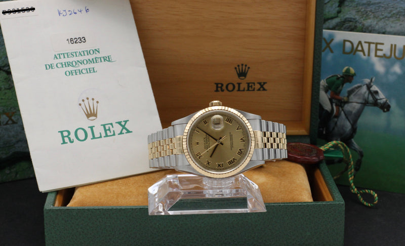 Rolex Datejust 16233 - 2001 - Rolex horloge - Rolex kopen - Rolex heren horloge - Trophies Watches