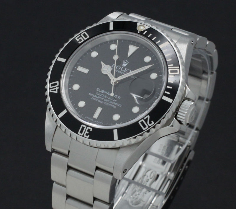 Rolex Submariner 16800 - 1986 - Rolex horloge - Rolex kopen - Rolex heren horloge - Trophies Watches