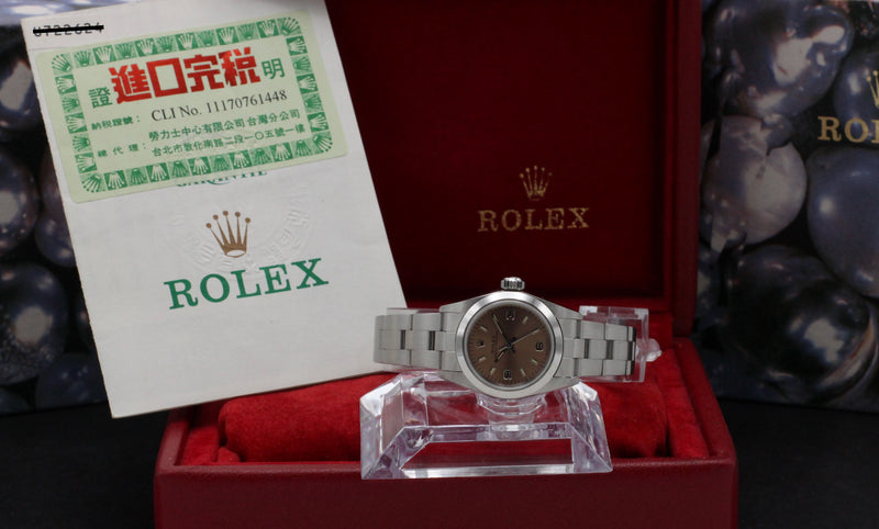 Rolex Oyster Perpetual 67180 - 1997 - Rolex horloge - Rolex kopen - Rolex dames horloge - Trophies Watches