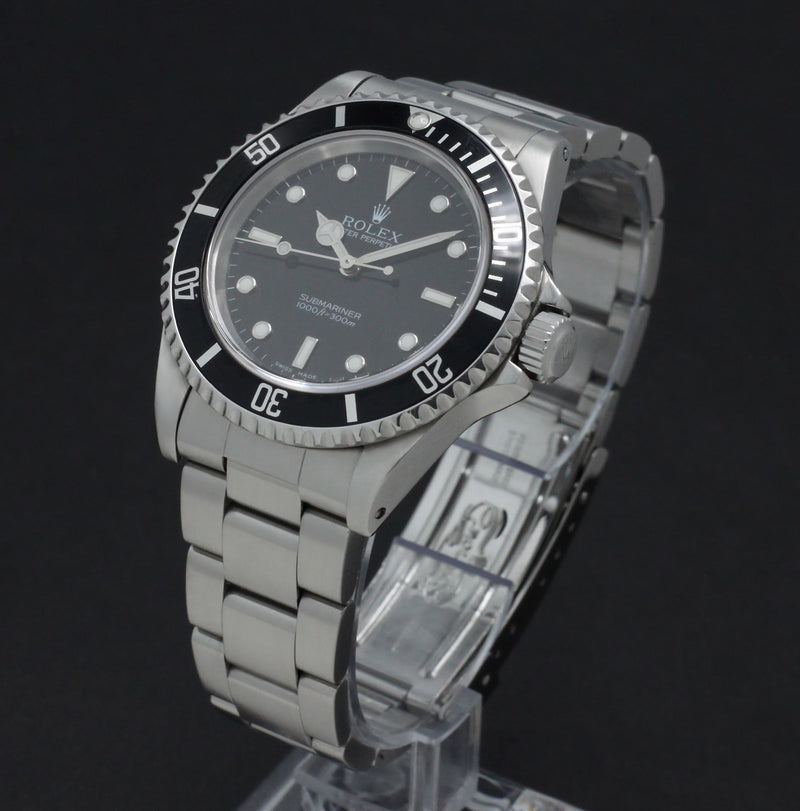 Rolex Submariner 14060M - 2002 - Rolex horloge - Rolex kopen - Rolex heren horloge - Trophies Watches