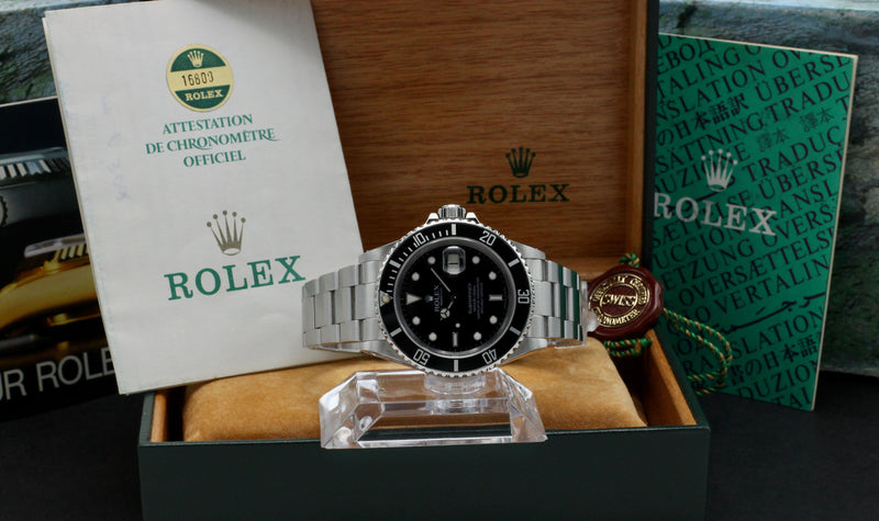 Rolex Submariner 16800 - 1986 - Rolex horloge - Rolex kopen - Rolex heren horloge - Trophies Watches