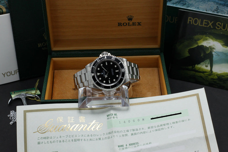 Rolex Submariner 14060M - 2002 - Rolex horloge - Rolex kopen - Rolex heren horloge - Trophies Watches