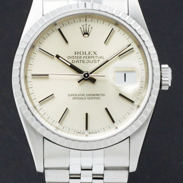 Rolex Datejust 16220 - 1995 - Rolex horloge - Rolex kopen - Rolex heren horloge - Trophies Watches