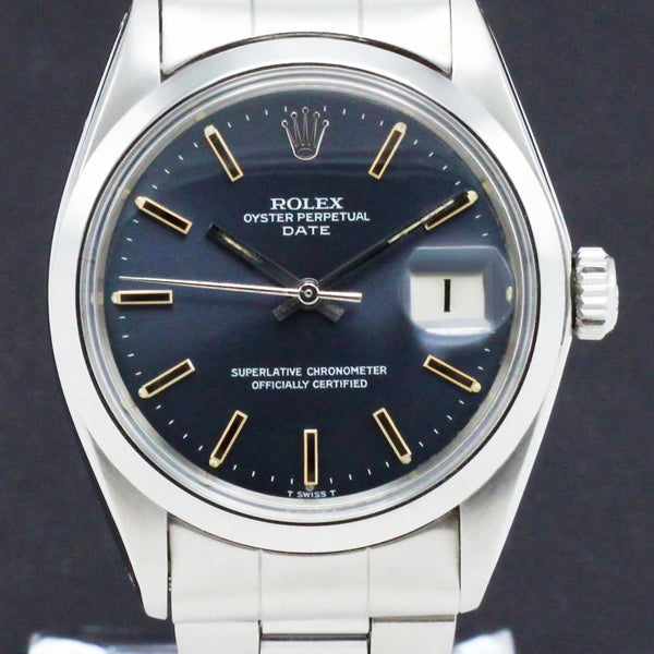 Rolex Oyster Perpetual Date 1500 - 1970 - Rolex horloge - Rolex kopen - Rolex heren horloge - Trophies Watches