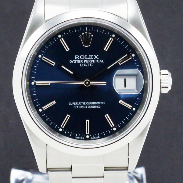 Rolex Oyster Perpetual Date 15200 - 2003 - Rolex horloge - Rolex kopen - Rolex heren horloge - Trophies Watches