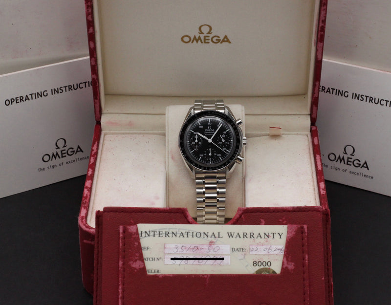 Omega Speedmaster Reduced 3510.50.00 - 2006 - Omega horloge - Omega kopen - Omega heren horloge - Trophies Watches