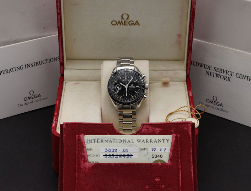 Omega Speedmaster Day Date 3520.50.00 - 1997 - Omega horloge - Omega kopen - Omega heren horloge - Trophies Watches