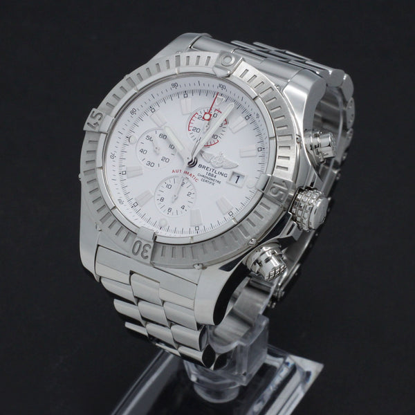 Breitling Super Avenger A13370- 2012 - Breitling horloge - Breitling kopen - Breitling heren horloge - Trophies Watches