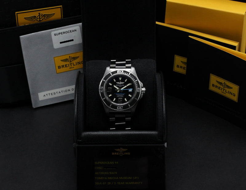 Breitling Superocean 44 A17391 - 2014 - Breitling horloge - Breitling kopen - Breitling heren horloge - Trophies Watches