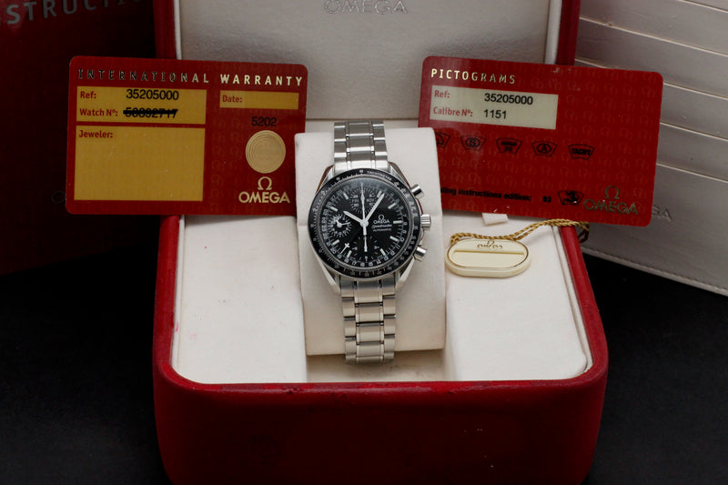 Omega Speedmaster Day Date 3520.50.00 - 1998 - Omega horloge - Omega kopen - Omega heren horloge - Trophies Watches