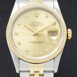 Rolex Datejust 16233G - 1990 - Rolex horloge - Rolex kopen - Rolex heren horloge - Trophies Watches