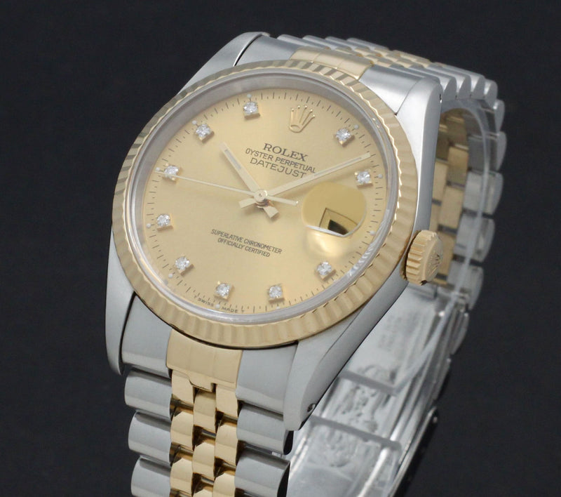 Rolex Datejust 16233G - 1994 - Rolex horloge - Rolex kopen - Rolex heren horloge - Trophies Watches