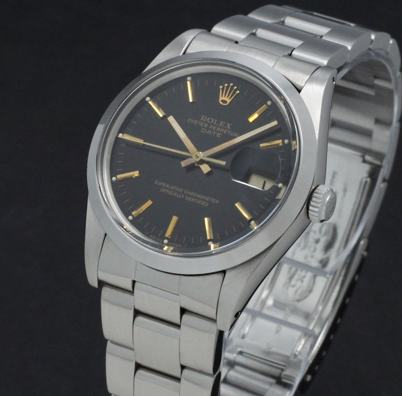 Rolex Oyster Perpetual Date 15000 - 1988 - Rolex horloge - Rolex kopen - Rolex heren horloge - Trophies Watches