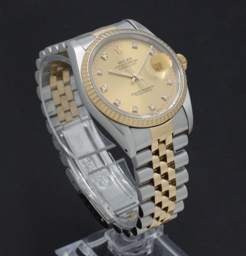 Rolex Datejust 16233G - 1994 - Rolex horloge - Rolex kopen - Rolex heren horloge - Trophies Watches