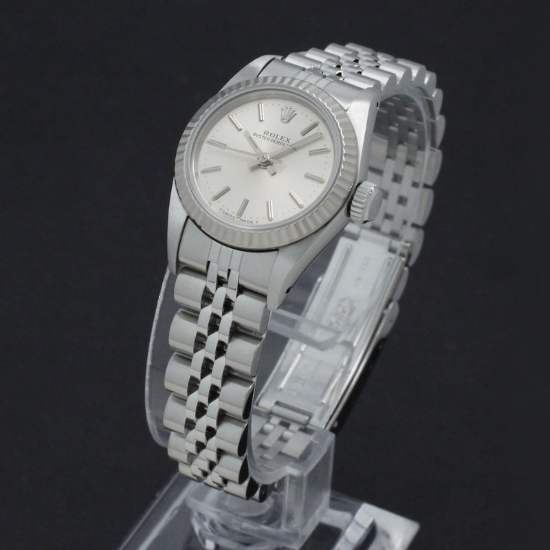 Rolex Oyster Perpetual 67194 - 1991 - Rolex horloge - Rolex kopen - Rolex dames horloge - Trophies Watches