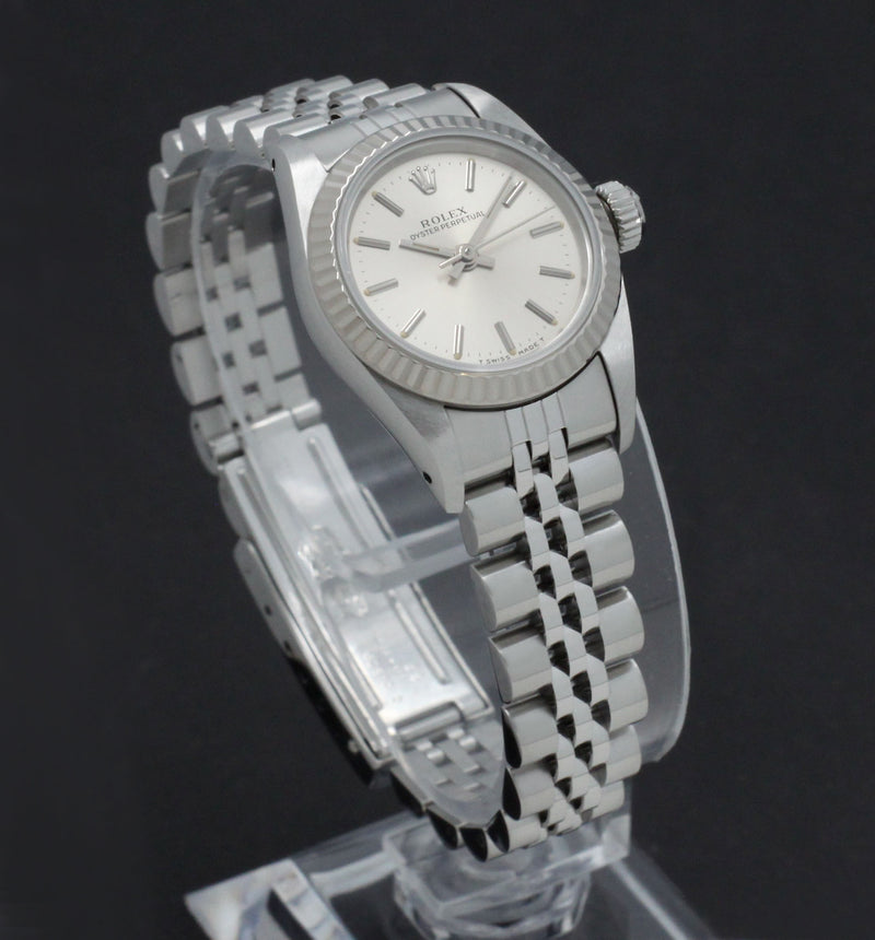 Rolex Oyster Perpetual 67194 - 1991 - Rolex horloge - Rolex kopen - Rolex dames horloge - Trophies Watches