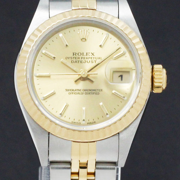 Rolex Lady-Datejust 79173 - 2001 - Rolex horloge - Rolex kopen - Rolex dames horloge - Trophies Watches